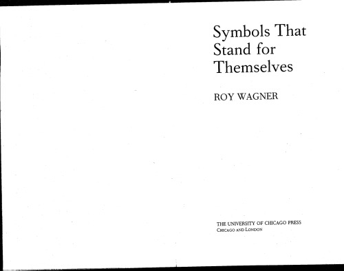 Symbols that Stand for Themselves