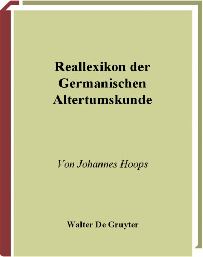 Reallexikon der germanischen Altertumskunde: Band 33: Waagen und Gewichte - Wielandlied (German Edition)