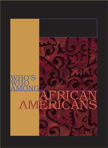 Who's Who Among African Americans, 18th Edition