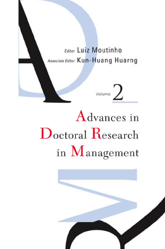 ADVANCES IN DOCTORAL RESEARCH IN MANAGEMENT (Advances in Doctoral Research in Management) (Advances in Doctoral Research in Management)