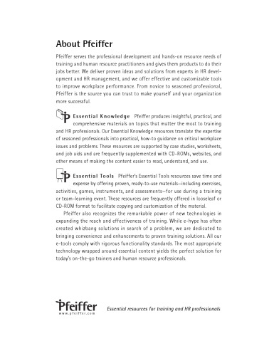 Organization Development at Work: Conversations on the Values, Applications, and Future of OD (J-B O-D (Organizational Development))