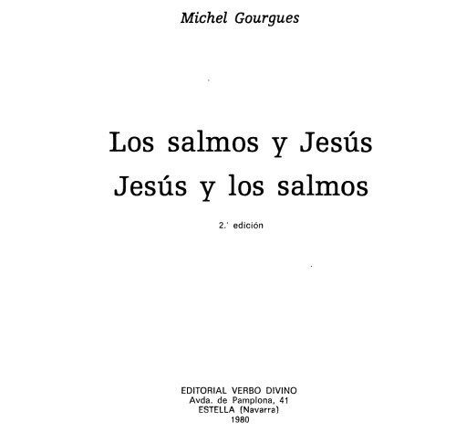 Los Salmos y Jesús - Jesús y los Salmos
