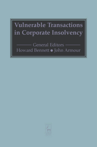 Vulnerable Transactions in Corporate Insolvency