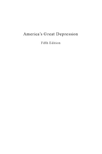America's Great Depression