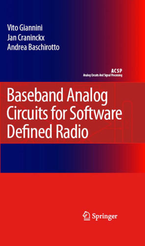Baseband Analog Circuits for Software Defined Radio (Analog Circuits and Signal Processing)