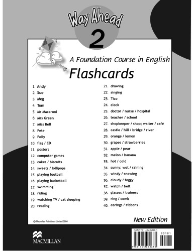 Way Ahead 2: Flashcards