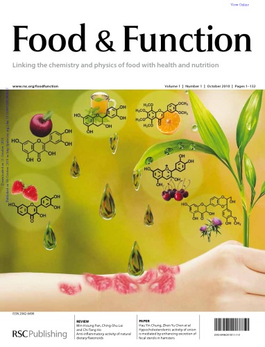 Food & Function. Vol 01, No 01, October 2010