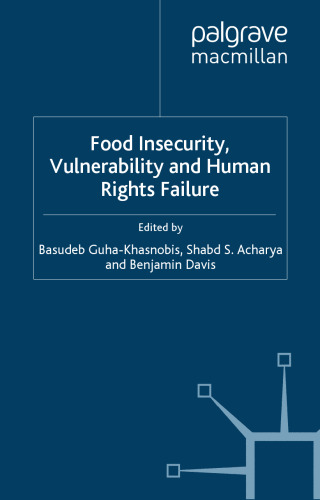 Food Insecurity, Vulnerability and Human Rights Failure (Studies in Development Economics and Policy)