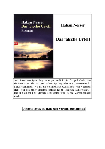 Das falsche Urteil