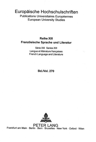 Vom roman experimental zum roman psychologique (German Edition)