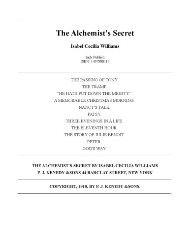 The Alchemist's Secret