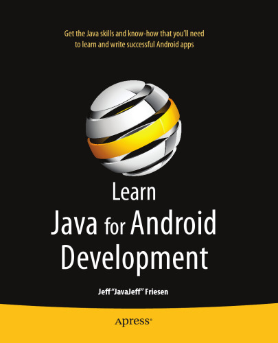 Learn Java for Android Development