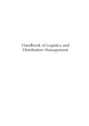Handbook of Logistics and Distribution Management, 2nd edition