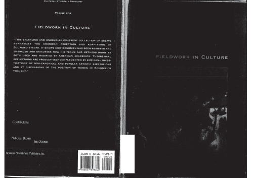 Pierre Bourdieu: Fieldwork in Culture