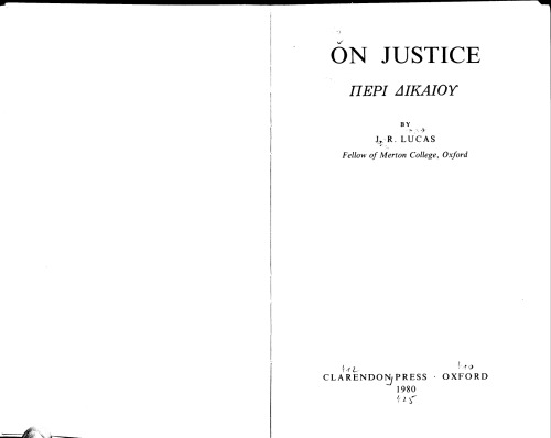 On Justice