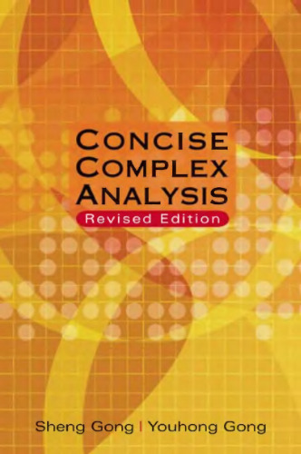 Concise complex analysis