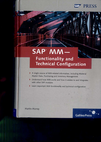 SAP MM-Functionality and Technical Configuration