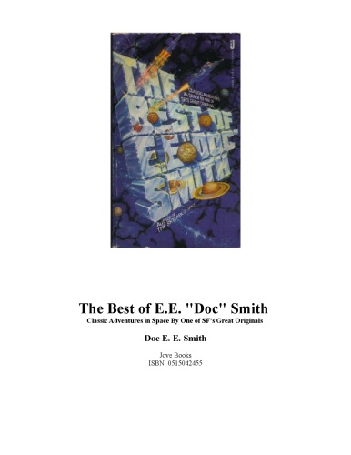 The Best of E.E. 'Doc' Smith