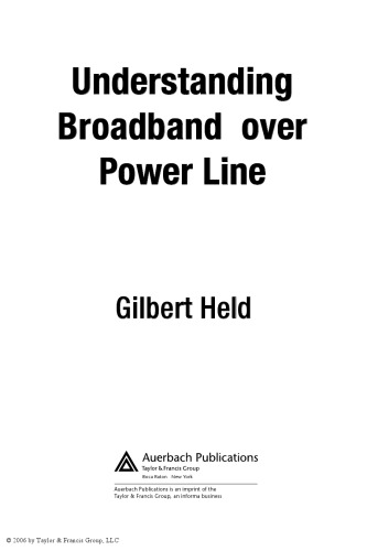 Understanding Broadband over Power Line