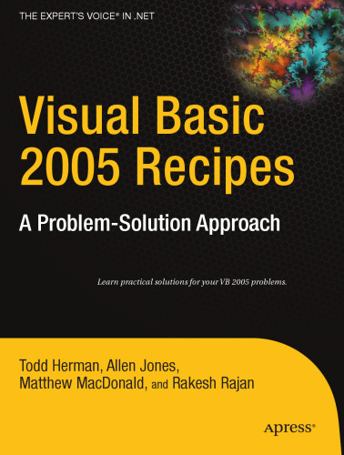 Visual Basic 2005 Recipes