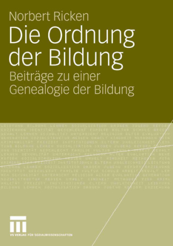 Die Ordnung der Bildung