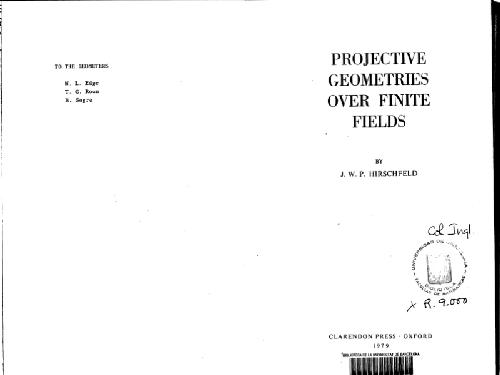 Projective Geometries over Finite Fields