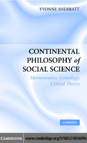 Continental Philosophy of Social Science