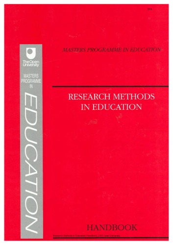 Research Methods in Education