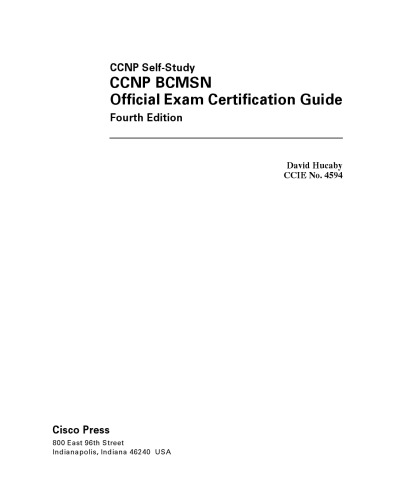 CCNP BCMSN Official Exam Certification Guide