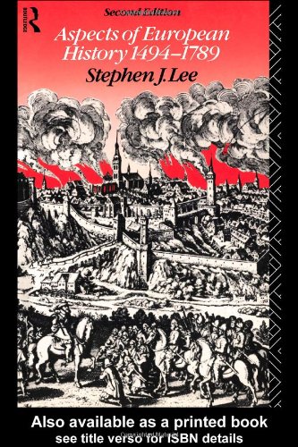 Aspects of European History, 1494-1789 (University Paperbacks)