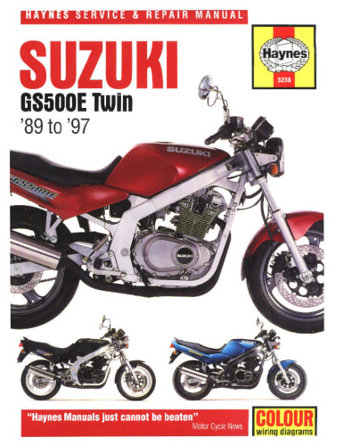 Suzuki GS500E Twin Service and Repair Manual: 89 To 97 (Haynes Manuals)