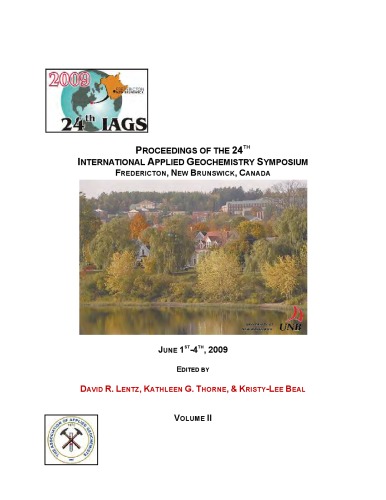 Proceedings of the 24th international applied geochemistry symposium, vol 2