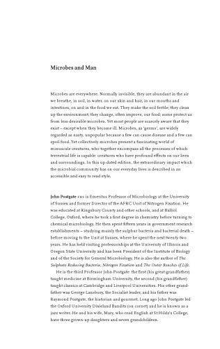 Microbes and Man (Fourth Edition)