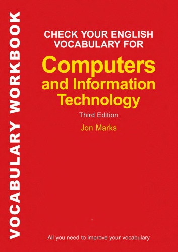 Check Your English Vocabulary for Computing (Check Your Vocabulary)