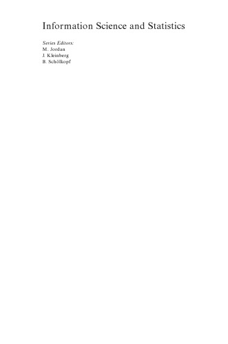 Estimation of Dependences Based on Empirical Data: Empirical Inference Science (Information Science and Statistics)