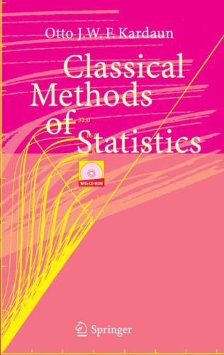 Classical methods of statistics: with applications in fusion-oriented experimental plasma physics