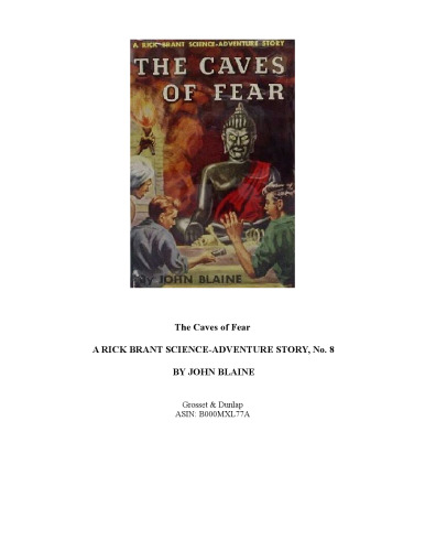 The Caves of Fear (Rick Brant Science Adventure #8)