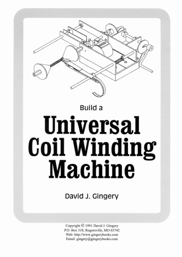 Build a Universal Coil Winding Machine