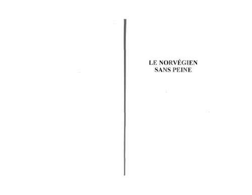 Le Norvégien sans peine Assimil