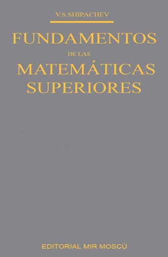 Fundamentos de las Matemáticas Superiores