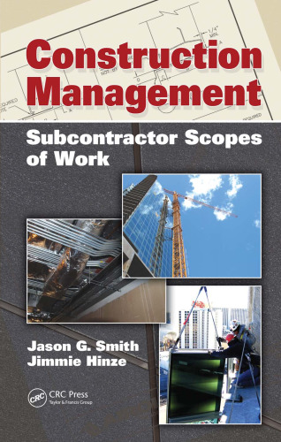 Construction Management: Subcontractor Scopes of Work