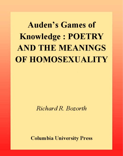 Auden's Games of Knowledge