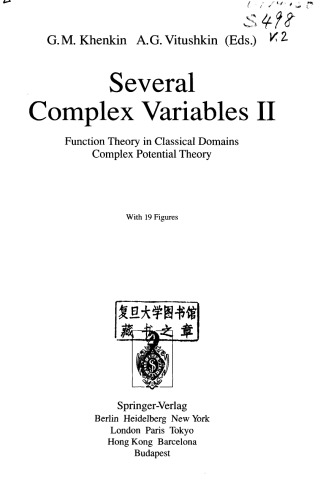 Introduction to Complex Analysis