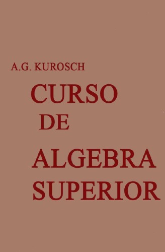 Curso de Álgebra Superior