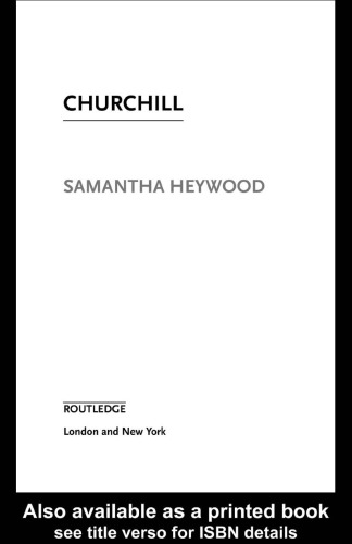 Churchill (Questions and Analysis in History)