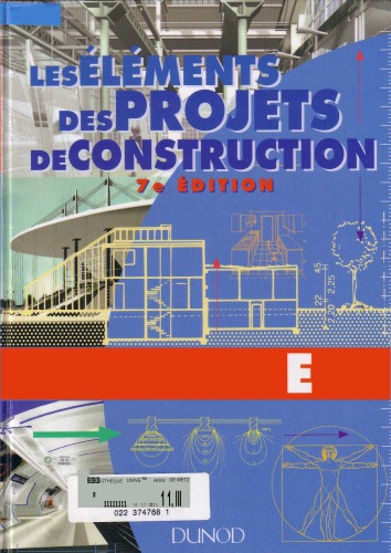 Les Eléments des projets de construction: L'homme, mesure de toutes choses