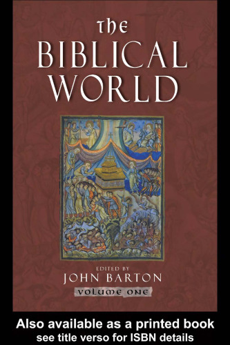 The Biblical World, Volume 1