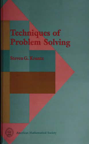 Techniques of Problem Solving