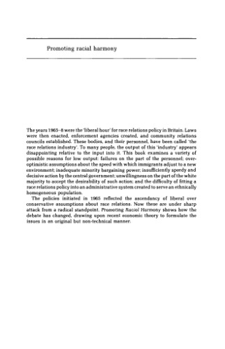 Promoting Racial Harmony