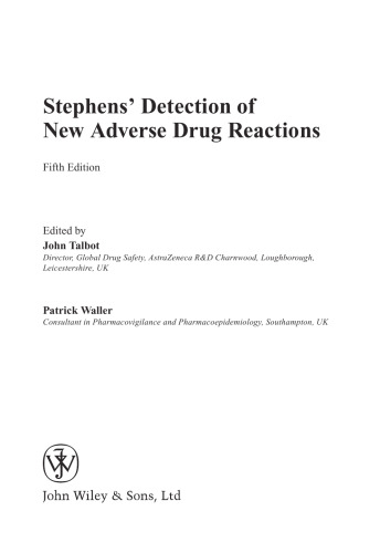 Stephens' Detection of New Adverse Drug Reactions